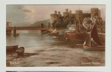 1931 Art Postcard Conway Castle, Elmer Keene