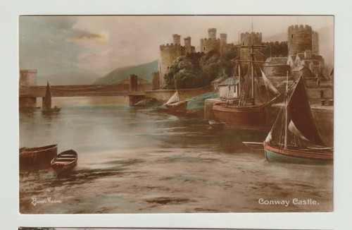1931 art postcard conway - 1931,