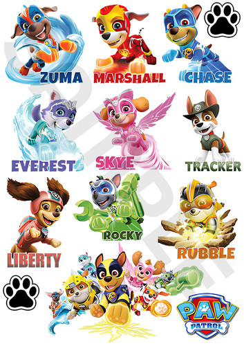 Paw patrol edible - ,