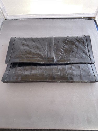Vtg genuine eel skin purse - vtg,