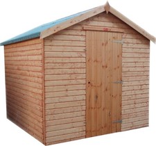Pinelap Apex Garden Shed Fully
