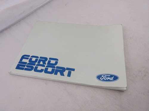 Genuine ford escort handbook - escort,