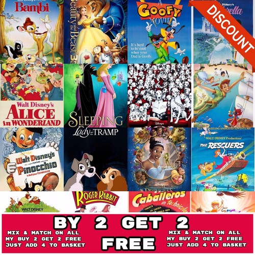 Classic disney movie posters - disney,