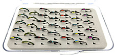 35 Buzzers In Fly Box - Trout