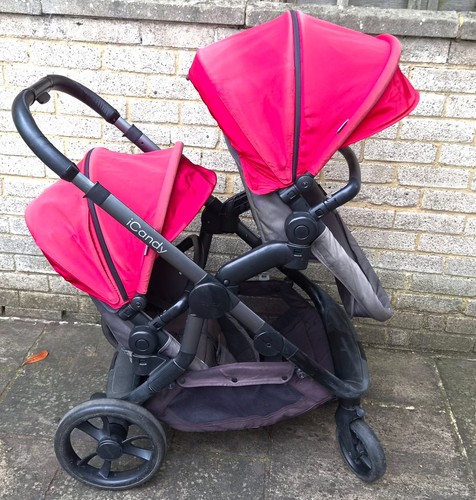 Icandy orange double - double, pushchair