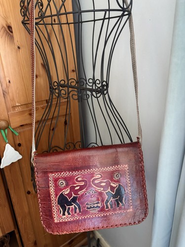 Vintage hand tooled - tooled,