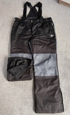 UniTech Functional System Men’s Black Salopette, Thinsulate Insulation 40R