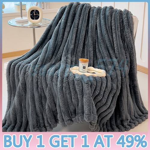 Large ribbed faux - large,