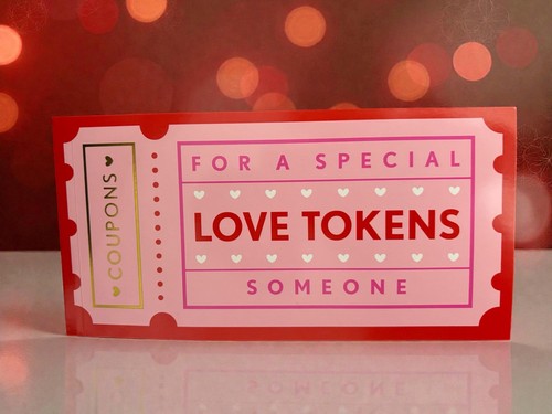 Love token coupons - love,