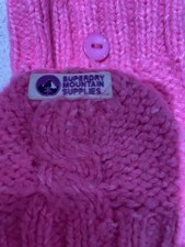Super-dry Hat Snood And Gloves Matching Set In Fuchsia 