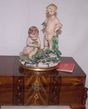 Capodimonte  Porcelain Cherubs