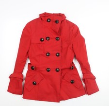 Womens UK Size S Zara Red