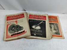 1946 Newnes Practical Mechanics Magazine Bundle Vol 13 & 14 Vintage 1940s S6384
