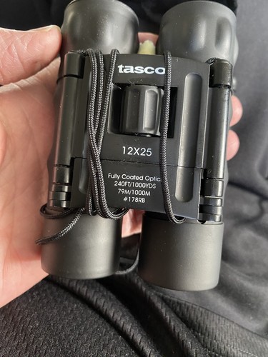 Tasco 12x25 coated optics - 12x25,