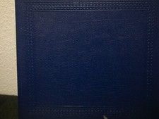 blue Wedding Album by Spicer Hallfield