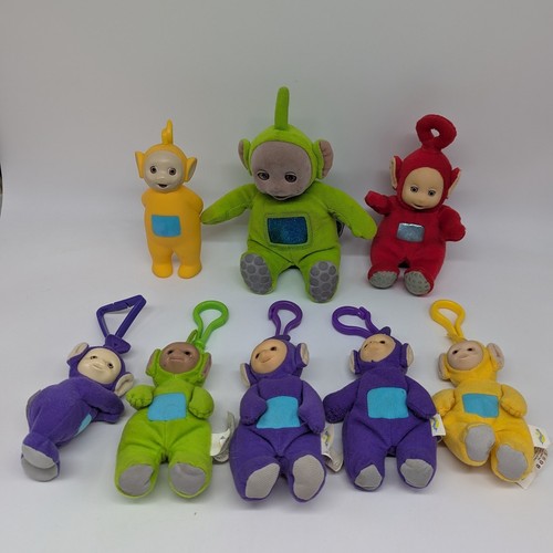 Vtg teletubbies plush vinyl - vtg,