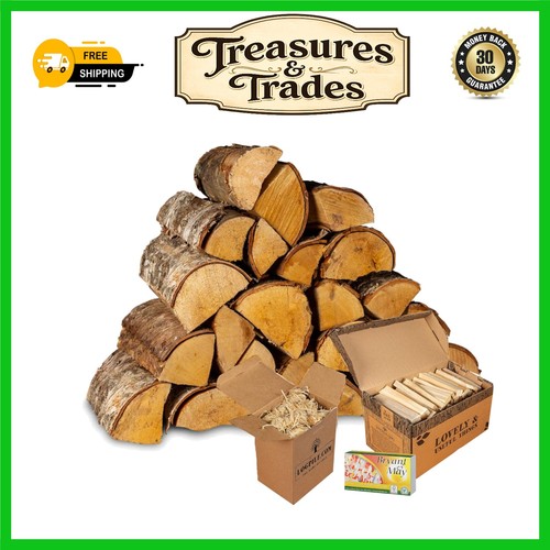 Kiln dried birch firewood log - birch,