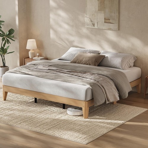 Double bamboo bed frame - double,