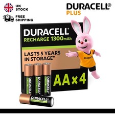 4x Duracell AA 1300mAh NiMH