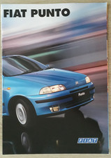 Fiat Punto Range Brochure 1997 - S  SX  Selecta  ELX  Sporting  GT  Cabrio
