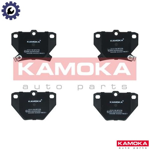 Brake pad set disc - brake,