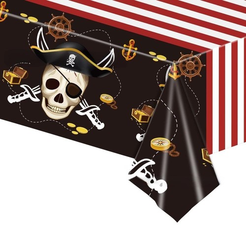 Pirate tablecloth treasure - pirate,