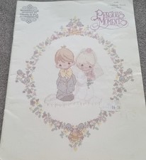 Precious Moments Wedding Book - Cross Stitch Booklet Designs By Gloria & Pat