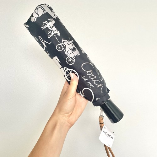 Y2k coach umbrella - coach, black