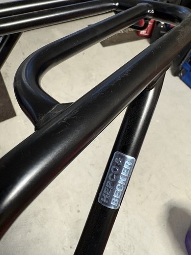 Hepco becker rear rack - &becker,