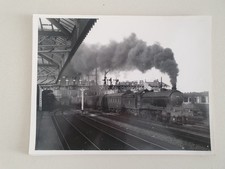 17 Black and White 8 X6 Steam Railway Engines Etc Photos
