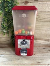 Vintage Toy Gumball 5 Franc Machine & original Contents Trolls Figures 