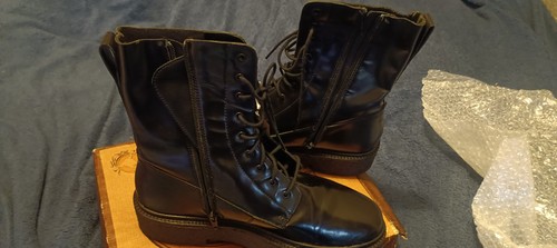Chunky black boots size 8 - size, uk