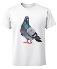 Pigeon shirt realistic - t-shirt, city