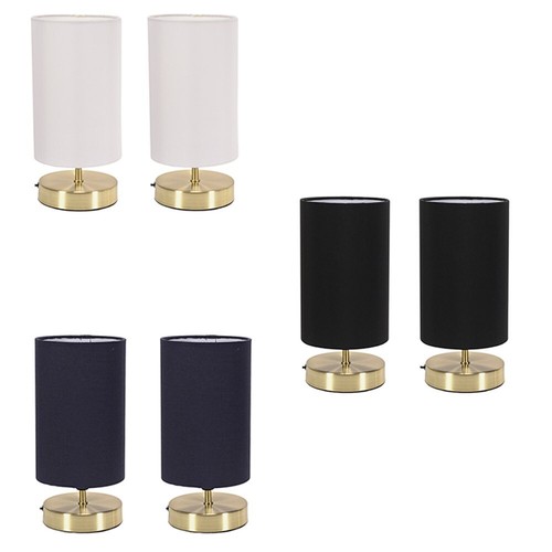 Touch table lamps - lamps, brushed