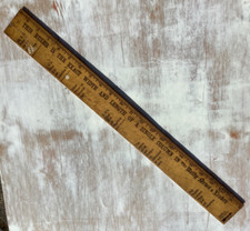 Wooden Advertising Rule Ruler