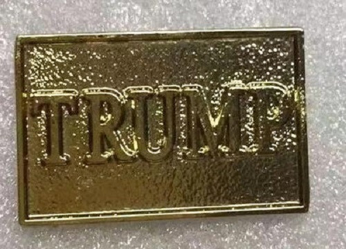 Trump 2024 gold stamped - trump,