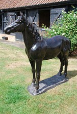 Horse Statue Garden Stable