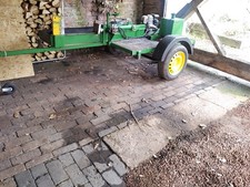 Wood and log splitter - and,