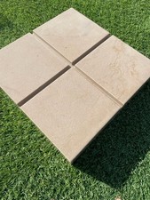 STUNNING UNIQUE SANDSTONE PAVING,EDGING,WALLING - 310x310x75MM - ONLY £10 EACH!