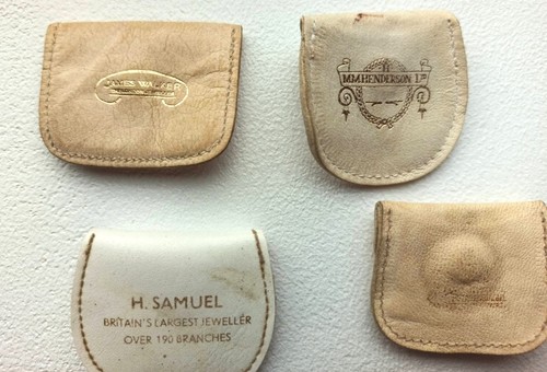 White leather antique - ,