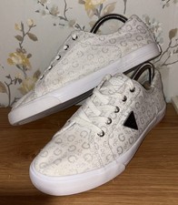 GUESS Designer White & Silver