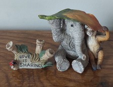 Vintage Tuskers Elephant Love