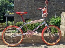 SR fluted alloy seat post old school BMX