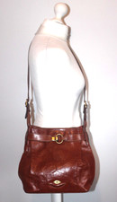 THE BRIDGE Fantastic Chestnut Brown Leather Bag