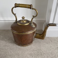 Vintage copper kettle large - copper,