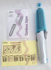 Braun Cordless Styler Type 3589 Platinum Power Technology With Instructions