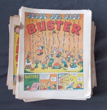 26,1976,Buster-then inc`Monster Fun-all comics are intact,but staple rust.
