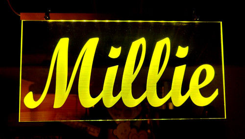 Personalised name light - , up