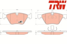 FRONT BRAKE PADS SET GDB1559