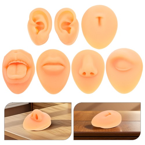 Set silicone face piercing - 1,